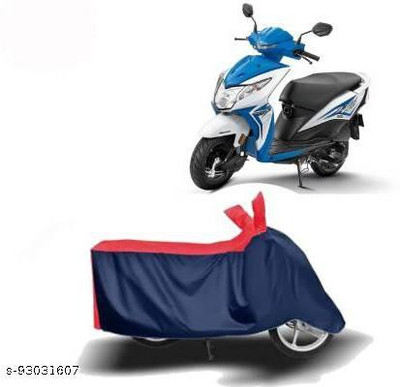 KEDIT Two Wheeler Cover for Honda(Deo, Red, Blue)