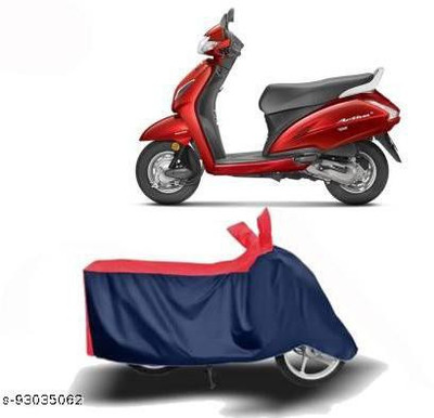 KEDIT Two Wheeler Cover for Honda(Activa 5G, Red, Blue)