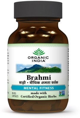 ORGANIC INDIA Brahmi 60 Capsules(350 mg)