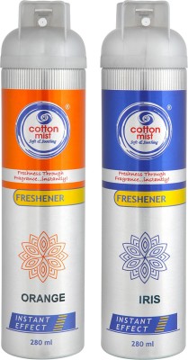 Cotton Mist Orange, IRIS Spray(2 x 280 g)