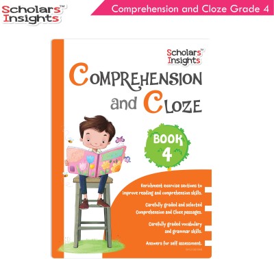 Scholars Insights Comprehension and Cloze Grade 4(English, Paperback, Scholars Insights)