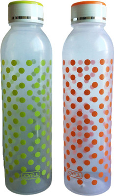 salvusappsolutions 1000 ml Plastic Bottle(Pack of 1, Green, Red)