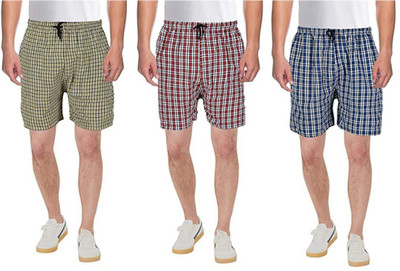 RaPorel Checkered Men Boxer