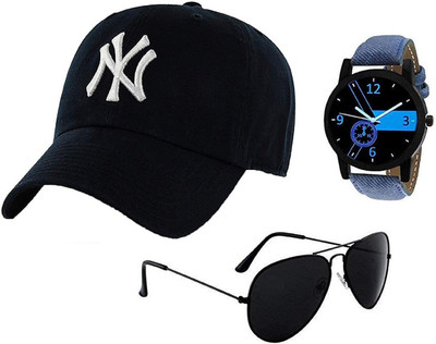 WiiBross Sports/Regular Cap Cap(Pack of 3)