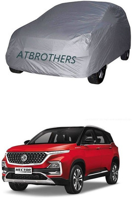 ATBROTHERS Car Cover For MG Hector Plus (Without Mirror Pockets)(Grey)