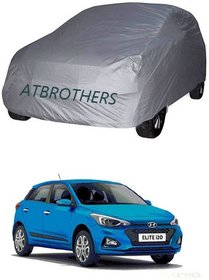 SRI GORAKHNATH TRADERS Car Cover For Hyundai Elite i20 Magna Plus Petrol (Without Mirror Pockets)(Grey)
