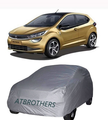 ATBROTHERS Car Cover For Tata Altroz EV (Without Mirror Pockets)(Grey)