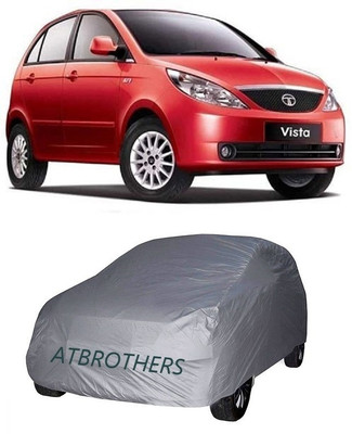 SRI GORAKHNATH TRADERS Car Cover For Tata Vista Tech (Without Mirror Pockets)(Grey)