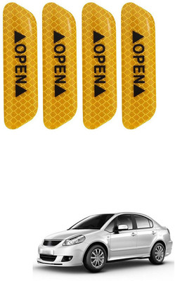 PRTEK Plastic Car Door Guard(Multicolor, Pack of 4, Maruti, SX4)