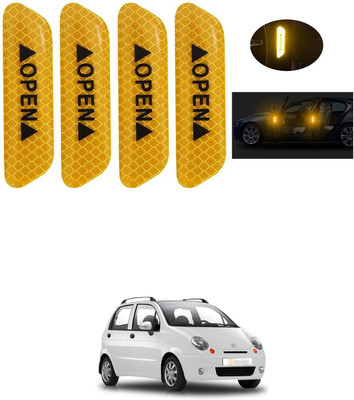 XZRTZ Car Door Open Anti-Collision Reflective Stickers Tape I305 Matte, Glossy, Chrome Daewoo Matiz Side Garnish