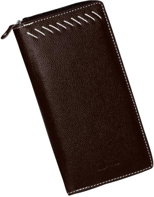 MATSS Leathrette Unisex Document Holder 8 Card Holder(Set of 1, Brown)