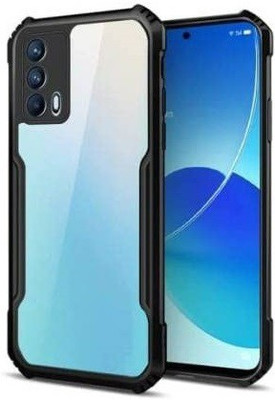 Mersal Back Cover for IQoo Z5 5G : :Gloss Finish Boom TPU(Black)