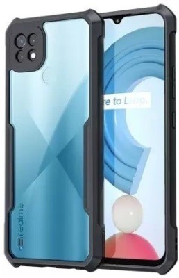 Mersal Back Cover for Realme C25s, Premium pocket-friendly Slim profile(Black)