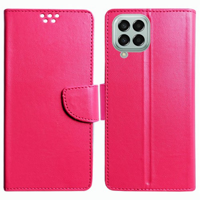Realgo Flip Cover for Samsung Galaxy M33 5G(Pink, Pack of: 1)