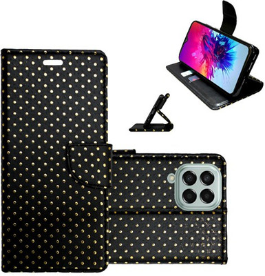 Realgo Flip Cover for Samsung Galaxy M33 5G(Black, Pack of: 1)