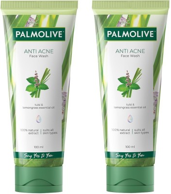 PALMOLIVE Anti Acne Purifying Gel Face wash, 100ml x 2 (200ml) (Pack of 2) Face Wash  (200 ml)