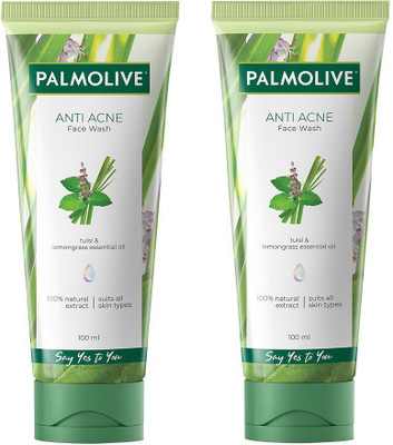 PALMOLIVE Anti Acne Purifying Gel Face wash, 100ml x 2 (200ml) (Pack of 2) Face Wash (200 ml)