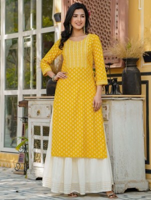 Chandani collection Women Kurta Skirt Set