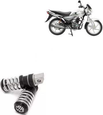 SEMAPHORE Bike Coil Spring Style For Bajaj Platina Foot Rest(Black)