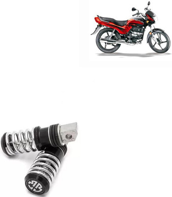 SEMAPHORE Bike Coil Spring Style For Hero Passion Plus Foot Rest(Black)