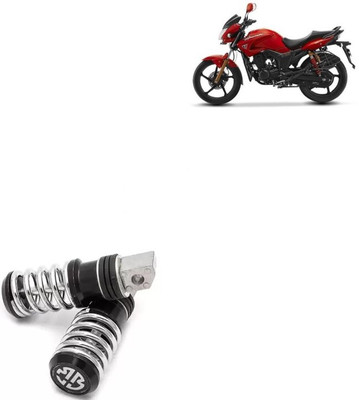 SEMAPHORE Bike Coil Spring Style For Hero Hunk Foot Rest(Black)
