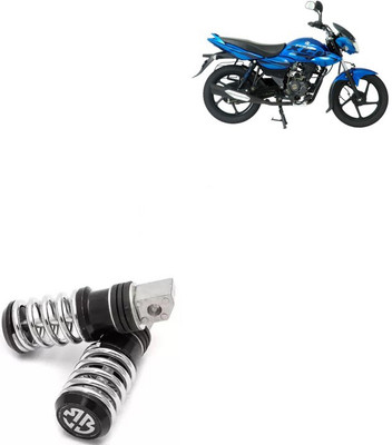 SEMAPHORE Bike Coil Spring Style For Bajaj XCD 125cc Foot Rest(Black)