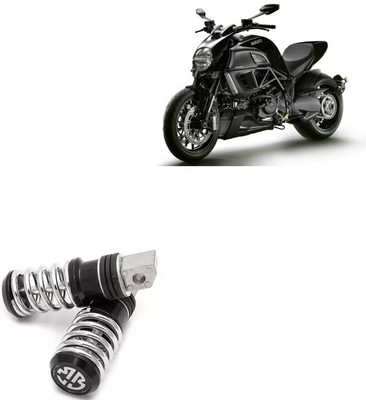 SEMAPHORE Bike Coil Spring Style For Ducati Diavel Foot Rest(Black)