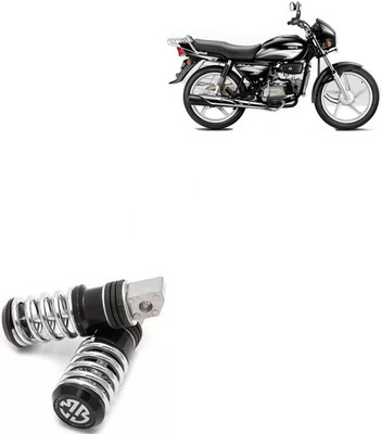 SEMAPHORE Bike Coil Spring Style For Hero Splendor Plus Foot Rest(Black)