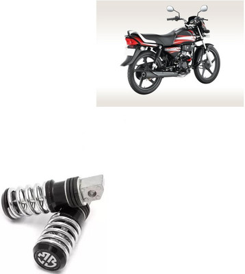SEMAPHORE Bike Coil Spring Style For Hero HF Deluxe Foot Rest(Black)