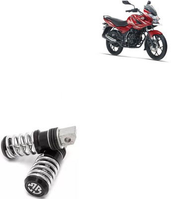 SEMAPHORE Bike Coil Spring Style For Bajaj Discover 150 s Foot Rest(Black)