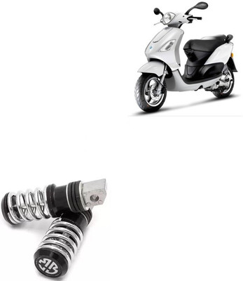 SEMAPHORE Bike Coil Spring Style For Honda Activa i Foot Rest(Black)