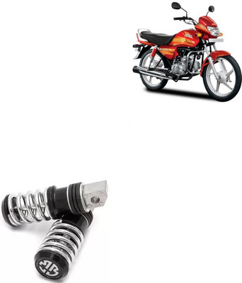 SEMAPHORE Bike Coil Spring Style For Hero CD deluxe Foot Rest(Black)