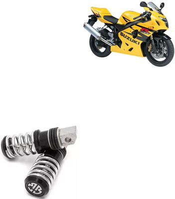 SEMAPHORE Bike Coil Spring Style For Suzuki GSX R1000 Foot Rest(Black)