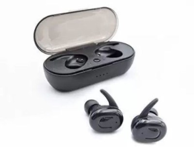 GUGGU TTK_633F_Tws 4 Wireless Earbuds Bluetooth Headset Bluetooth(Black, True Wireless)