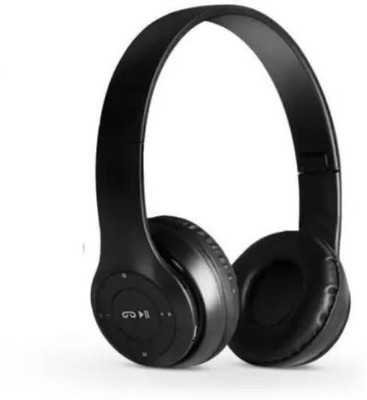 GUGGU YEI_591T_P47 Over the head Bluetooth Headset Bluetooth(Black, On the Ear)