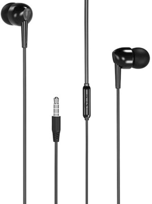 FEND EP 37 For Samsng Galxy A52s 5G/M32/M12/F62/F12/A52/F22/M51/F23 5G Wired Headset(Black, In the Ear)