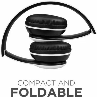 ROAR TJJ_717H_P47 Over the head Bluetooth Headset Bluetooth(Black, On the Ear)