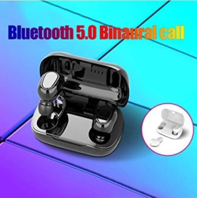 Clairbell TUK_462T_L21 Wireless Earbuds Bluetooth Headset Bluetooth Headset(Black, In the Ear)