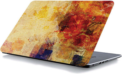 qth COLOURFULL LAP-7794 VINYL Reusable Laptop Skin Compatible for 15.6 inch(Theme: Spiritual)