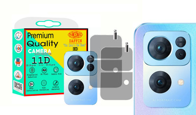 DAFFIN Back Camera Lens Glass Protector for Oppo Reno7 Pro 5G(Pack of: 2)