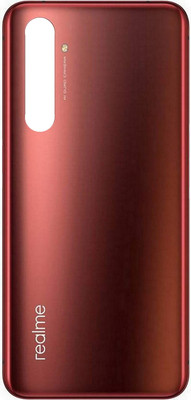 SIMWAY Realme X50 Pro Mobile Battery Housing Back Body with Proper LOGO Back Panel(Rust Red)