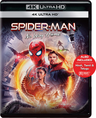 Spider-Man: No Way Home (4K UHD) (1-Disc)(4K(UHD) Blu-ray English)