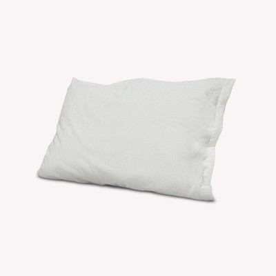 Divine Casa Plain Cotton Filled Zipper Standard Size Pillow Protector(1, White)