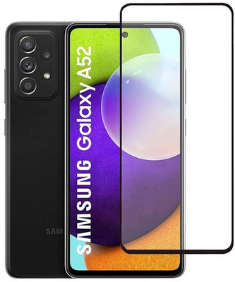 HQ Protection Edge To Edge Tempered Glass for Samsung Galaxy A52(Pack of 1)