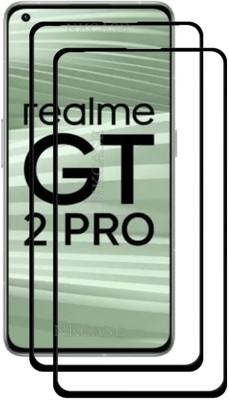 NKCASE Edge To Edge Tempered Glass for Realme GT 2 Pro, realme GT 2 Pro(Pack of 2)