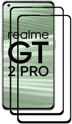 NSTAR Edge To Edge Tempered Glass for Realme GT 2 Pro(Pack of 2)