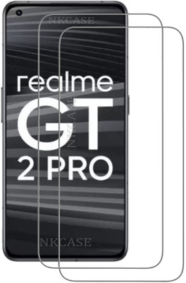 NKCASE Tempered Glass Guard for Realme GT 2 Pro, realme GT 2 Pro(Pack of 2)