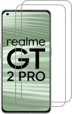 NKCASE Tempered Glass Guard for Realme GT 2 Pro, realme GT 2 Pro(Pack of 2)