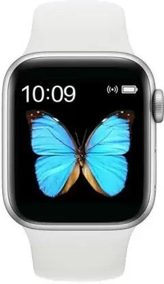 STROMBUCKS T500 Smart Watch with Bluetooth Calling, Fitness Tracker, Steps Counter Smartwatch(White Strap, Regular)