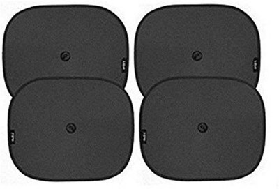 Nimeka Side Window Sun Shade For Universal For Car Universal For Car(Black)